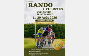 RANDO ST MAGNE DE CASTILLON